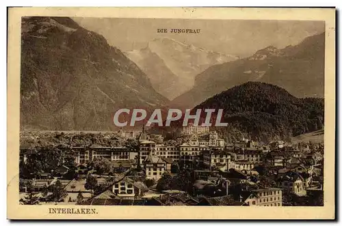 Cartes postales Interlaken Die Jungfrau