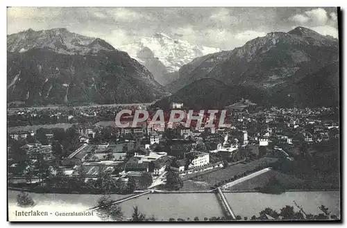 Cartes postales Interlaken Generalansicht