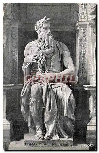 Ansichtskarte AK Roma Mose di Michelangelo