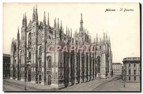 Ansichtskarte AK Un Saluto Dal Duomo di Milano