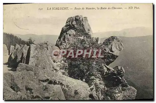 Cartes postales La Schlucht Route de Munster la Roche du Chameau