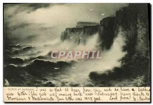 Cartes postales Cliffs at Margate