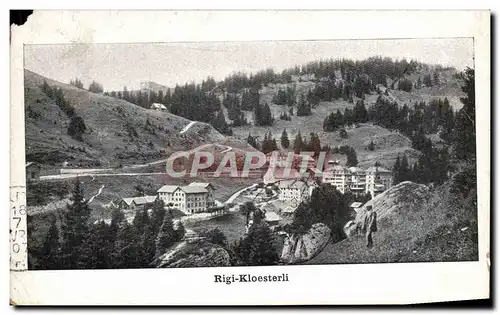 Cartes postales Rigi Kloesterli
