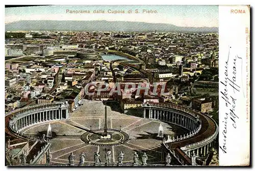 Cartes postales Roma Panorama Dalla Cupola di S Pietro