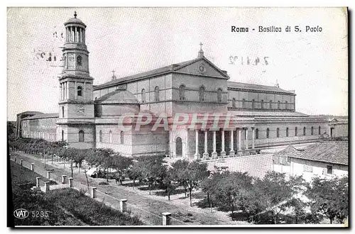 Cartes postales Roma Basilica di S Paolo