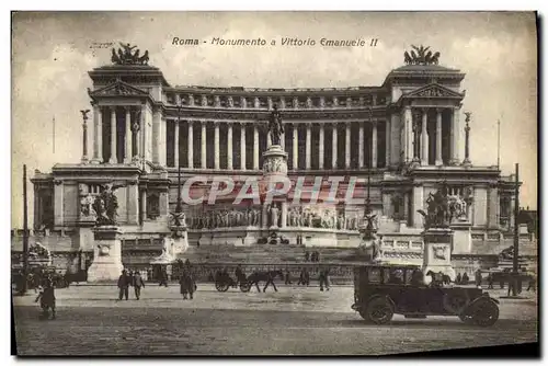 Cartes postales Roma Monumento a Vittorio Emanuele II