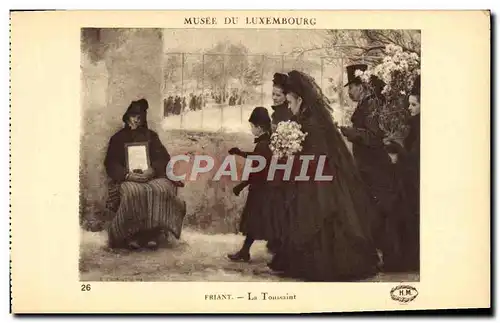 Cartes postales Musee Du Luxembourg Friant La Toussaint