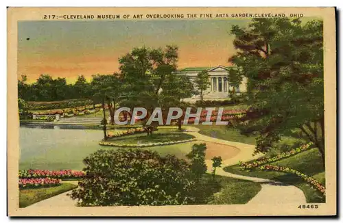 Cartes postales Cleveland Museum Of Art Overlooking The Fine Arts Garden Cleveland Ohio