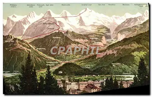 Cartes postales Interlaken