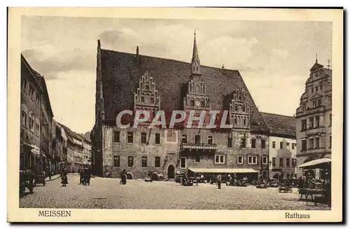 Cartes postales Meissen Rathaus