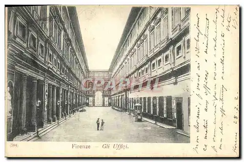 Cartes postales Firenze Gli Uffizi