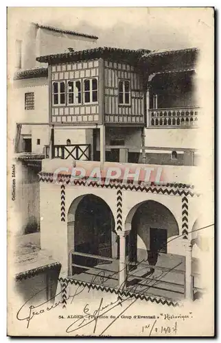 Cartes postales Alger Pavillon Du Coup d&#39Eventail