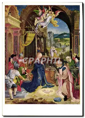 Cartes postales moderne Jan De Beer Anbetung Der Hirten