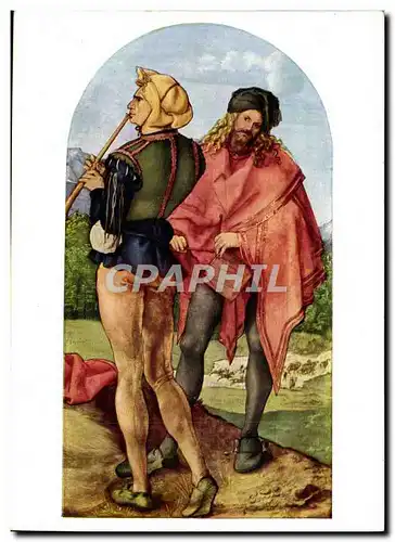 Cartes postales moderne Albrecht Durer Pfeifer Und Trommler