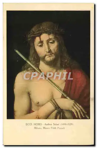 Cartes postales Ecce Homo Andrea Solari Milano Museo Poldi Pezzoli