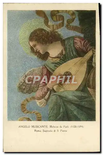 Ansichtskarte AK Angelo Musicante Melozzo Da Forli Roma Sagrestia Pietro