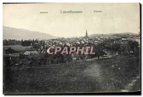 Cartes postales Alsace Lutzelhausen Elsass