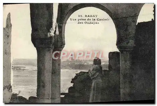Ansichtskarte AK Rabat Vue Priser De La Casbah Des Oudayas