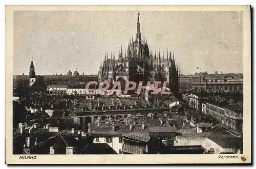 Cartes postales Milano Panorama