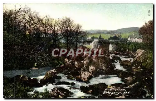 Ansichtskarte AK Pont Y Pant Bettws Y Coed