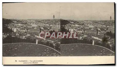 Cartes postales Florence Vue Panoramique Prise De San Miniato