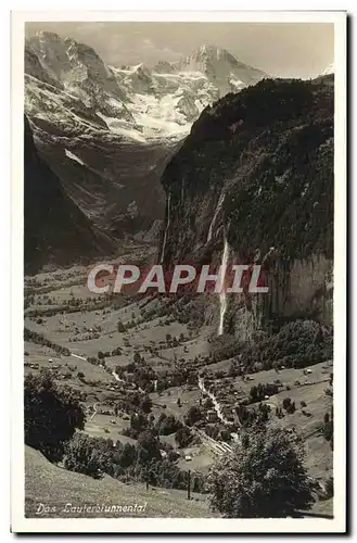 Cartes postales Das Lauterbrunnental