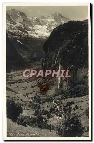 Cartes postales Das Lauterbrunnental