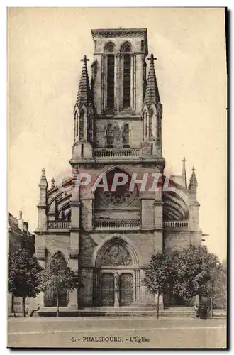 Cartes postales Phalsbourg L'Eglise