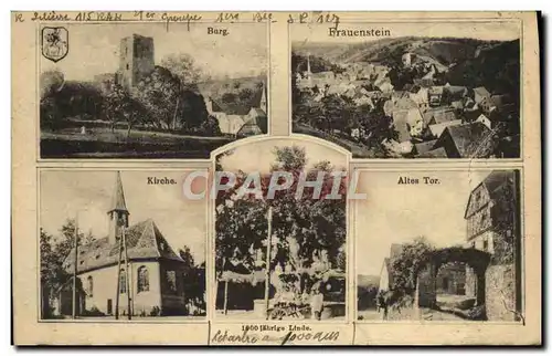 Cartes postales Burg Frauenstein Kirche Altes Tor