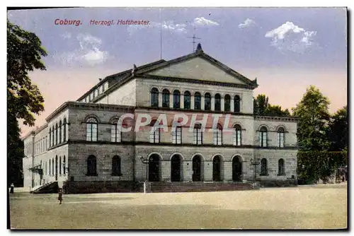 Cartes postales Coburg Herzogl Hoftheater