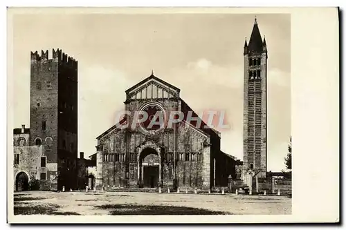 Cartes postales Verona Basilica Zeno Maggiore Veduta Esterna