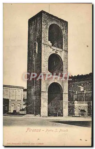 Cartes postales Firenze Porta S Micolo