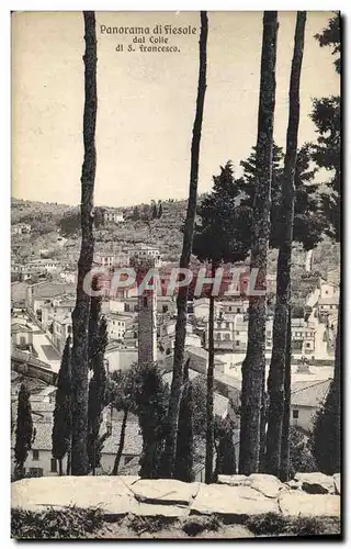 Cartes postales Panorama Di Fiesole Dal Colle Di S Francesco