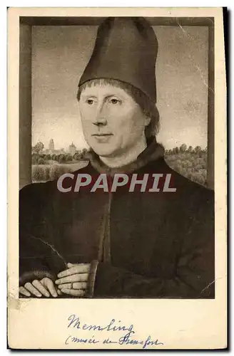 Cartes postales Hans Memling Bildnis