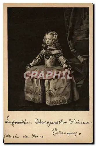 Ansichtskarte AK Velasquez Infantin Margaretha Theresia