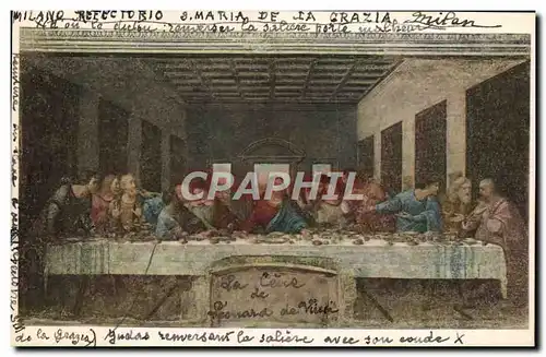 Cartes postales Ultima Cena Milano