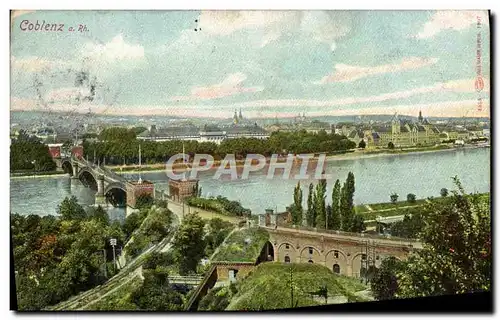 Cartes postales Coblenz A Rh