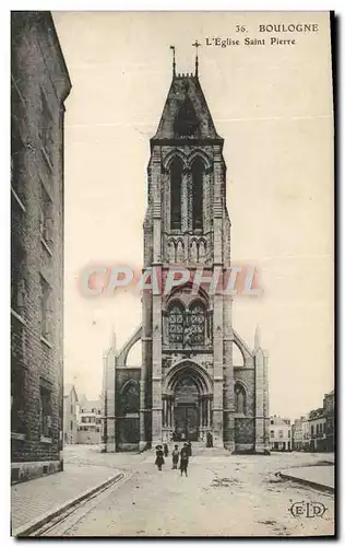 Cartes postales Boulogne L&#39Eglise Saint Pierre