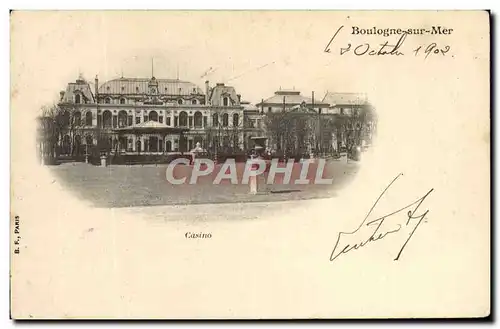 Cartes postales Boulogne Sur Mer Casino