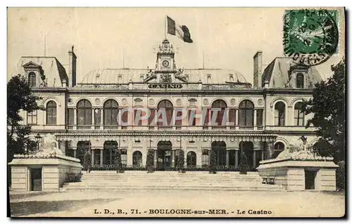 Cartes postales Boulogne Sur Mer Le Casino