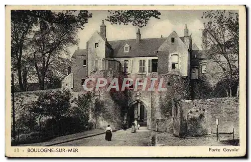 Cartes postales Boulogne Sur Mer Porte Gayole