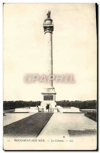 Cartes postales Boulogne Sur Mer La Colonne