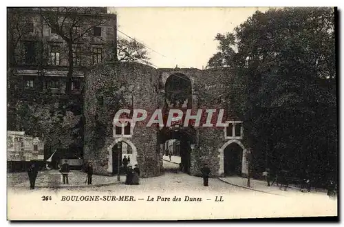 Cartes postales Boulogne Sur Mer Le Parc Des Dunes