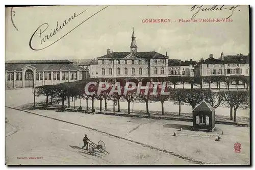 Cartes postales Commercy Place De L'Hotel De Ville