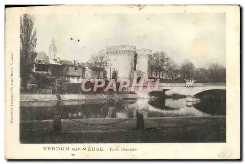 Cartes postales Verdun Sur Meuse Porte Chaussee