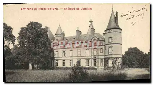 Ansichtskarte AK Environs De Rozoy En Brie Chateau De Lumigny