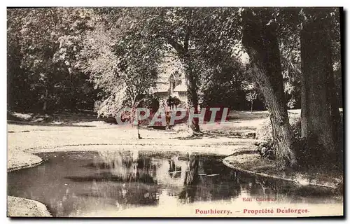 Cartes postales Ponthierry Propriete Desforges