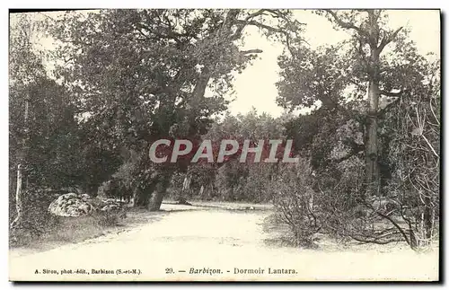 Cartes postales Barbizon Dormoir Lantara