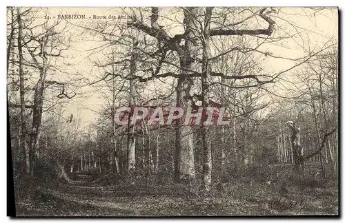 Cartes postales Barbizon Route Des Artistes