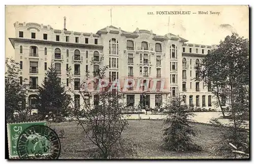 Cartes postales Fontainebleau Hotel Savoy